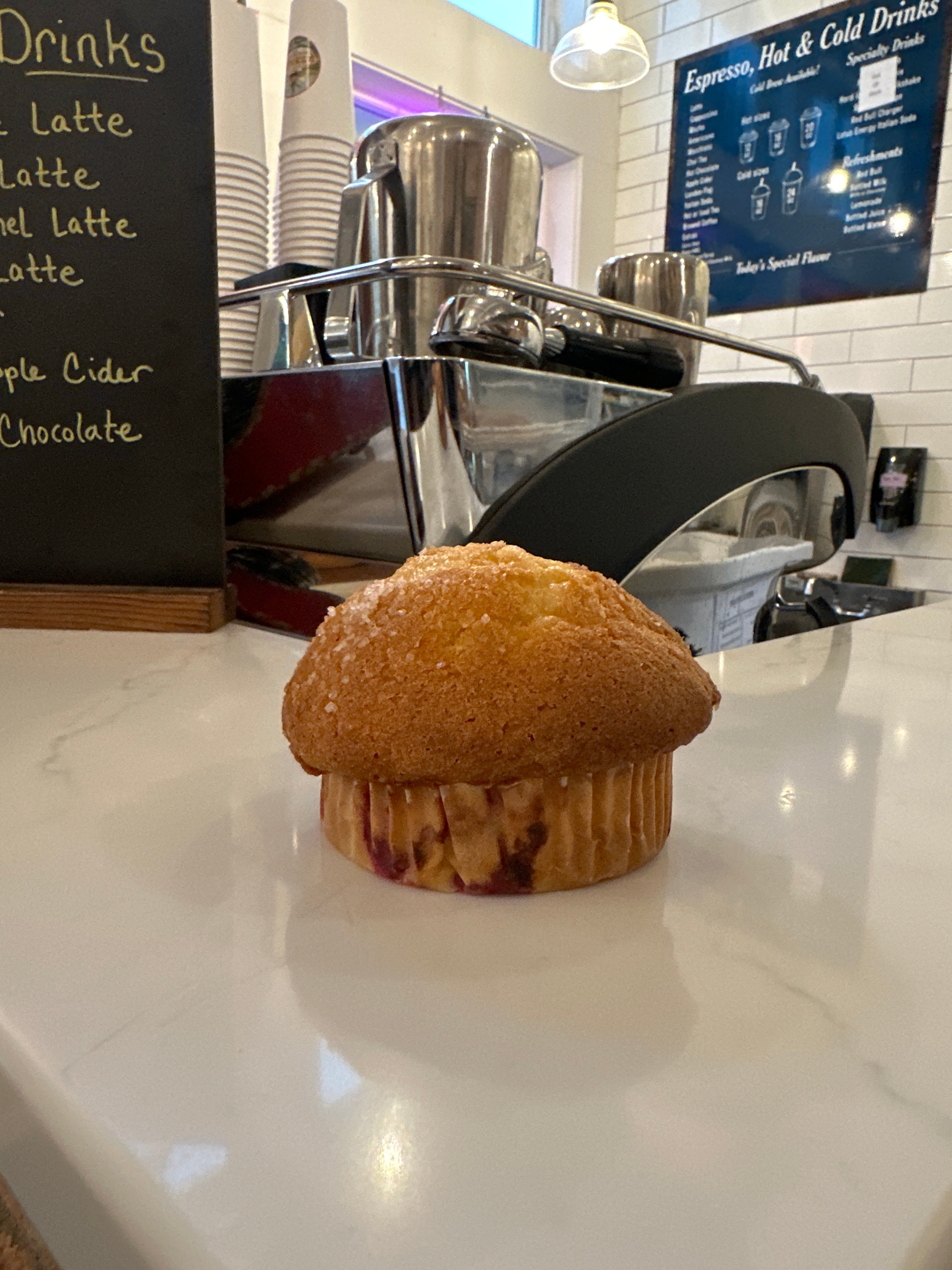 Raspberry Cream Cheese Muffin